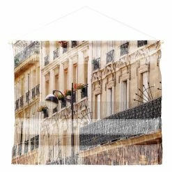 Cheap 😍 Fabric Deny Designs Happee Monkee Paris Balconies Wall Hanging 🤩