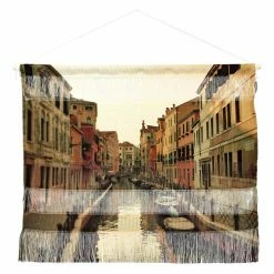 Buy 🤩 Fabric Deny Designs Happee Monkee Venice Waterways Wall Hanging 💯