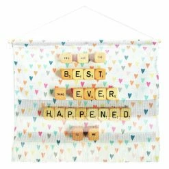 Budget 🧨 Fabric Deny Designs Happee Monkee You Are The Best Thing Wall Hanging 🎁