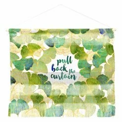 Budget 😉 Fabric Deny Designs Hello Sayang Pull Back The Curtain Wall Hanging 👏