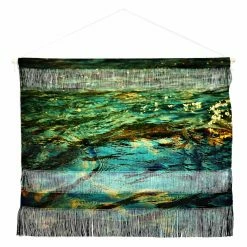 Brand new 🤩 Fabric Deny Designs Krista Glavich Ripples Wall Hanging ⌛