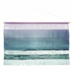 Coupon ✔️ Fabric Deny Designs Leah Flores Sky And Sea Wall Hanging 🥰
