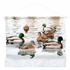 Cheapest 🤩 Fabric Deny Designs Lisa Argyropoulos Ducks Wall Hanging ⭐