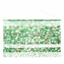 Deals 🤩 Fabric Deny Designs Lisa Argyropoulos Holiday Cheer Mint Wall Hanging ❤️