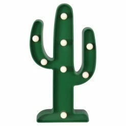 Outlet 😀 Resin Northlight Cactus Marquee Sign ✨