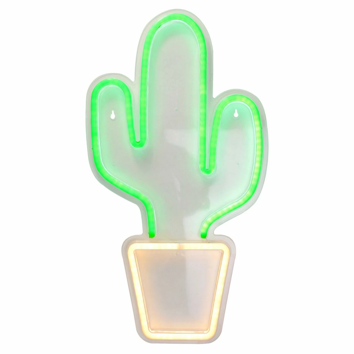 Brand new โจ Resin Northlight Neon Style Lighted Cactus Window Sign โค๏ธ