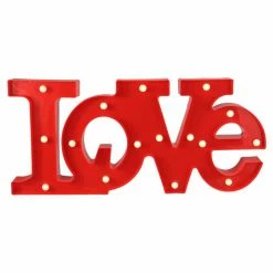Discount ✔️ Resin Northlight Love Valentines Day Marquee Sign 🎁