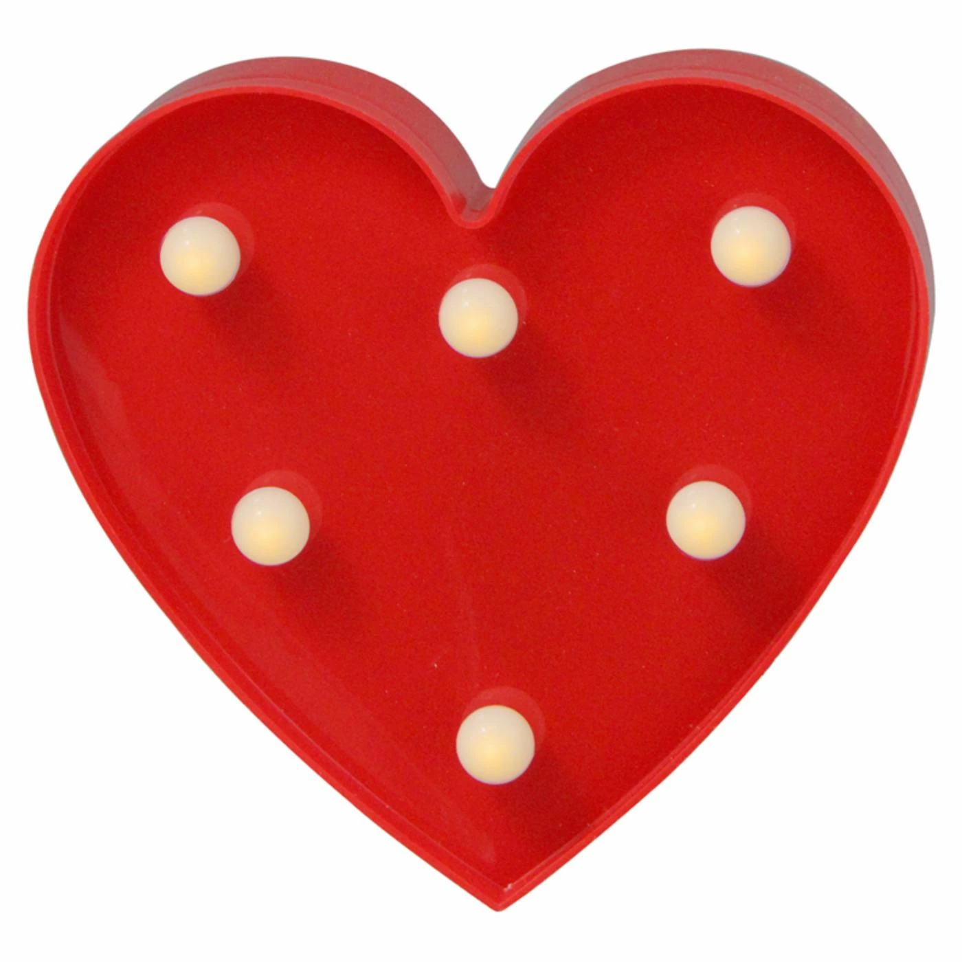 Best Pirce ๐ Resin Northlight Red Valentines Day Heart Marquee Sign ๐