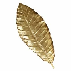 Promo ⌛ Stratton Home Decor Metal Stratton Home Elegant Leaf Wall Sculpture 🧨