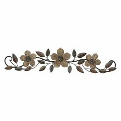 Best deal 🎁 Stratton Home Decor Wood Stratton Home Floral Over The Door Wall Decor ⭐