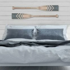 Top 10 🔥 Wood Stratton Home Decor Nautical Chevron Oar Wall Sculpture 🤩