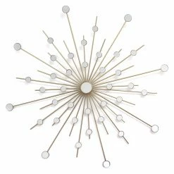 Brand new ✔️ Metal Stratton Home Decor Sparkle Mirror Burst Wall Decor ✨