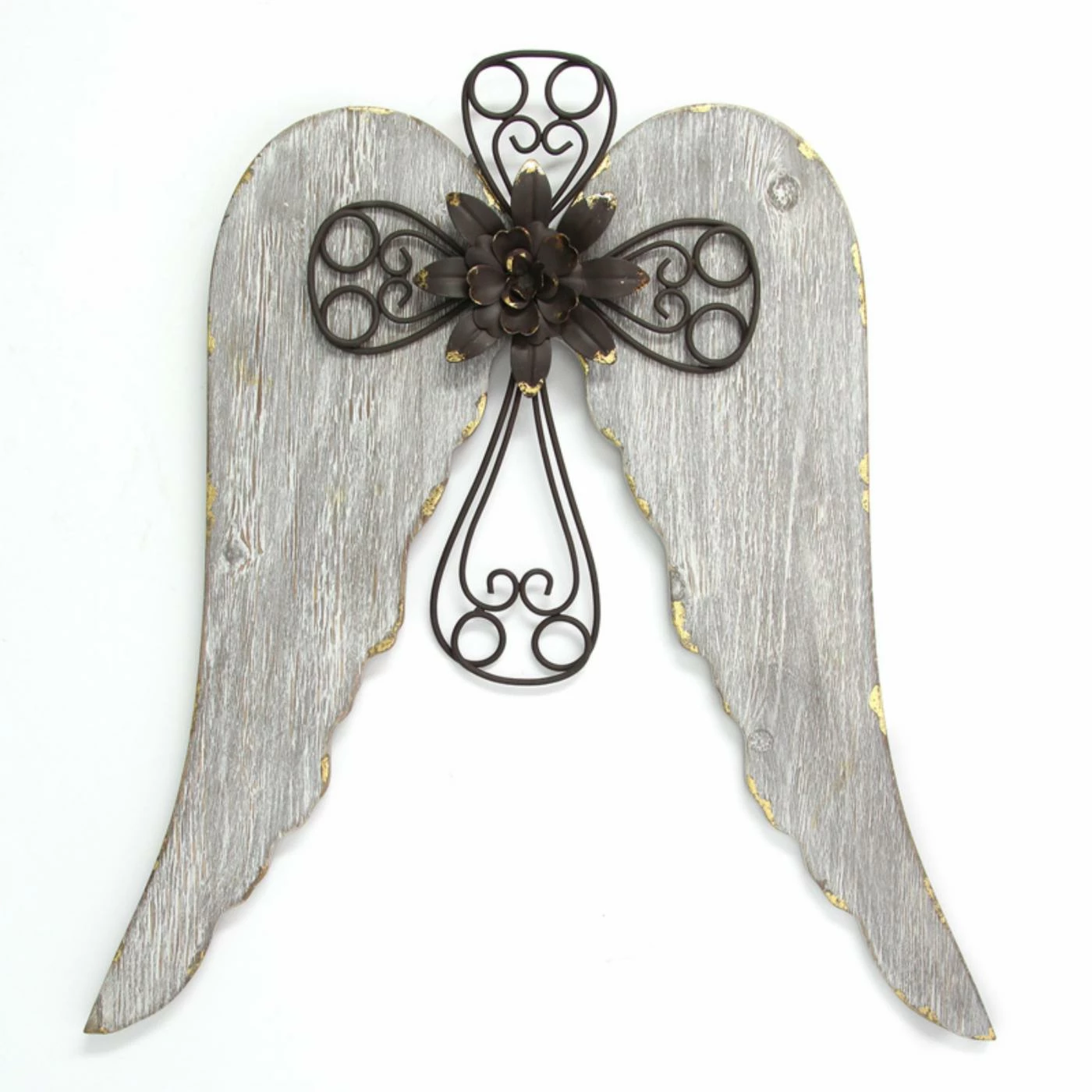 Coupon β Wood Stratton Home Decor Angel Wings With Cross Wall Decor π