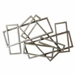 Wholesale 🧨 Moes Home Collection Metal Rectangles Wall Decor 👍
