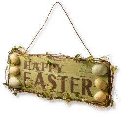 Best reviews of 🎉 Resin National Tree Company 16 In. Home Decor Happy Easter ❤️