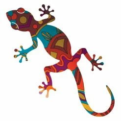 New 🛒 Metal Next Innovations Gecko Habanero Wall Art - Set Of 3 😍