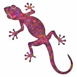 Hot Sale ⭐ Metal Next Innovations Medium Gecko Clementine Wall Art 👍