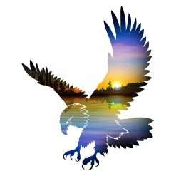 Buy 😍 Metal Next Innovations Eagle North Woods Wall Art ⭐