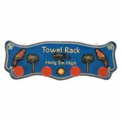 Outlet 👍 RAM Gameroom Products Wood Poolside Towel Rack 💯