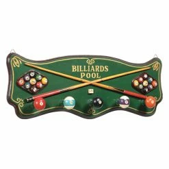 Coupon 👏 RAM Gameroom Products Wood Billiards 🧥 Coat Rack Wall Décor 🥰