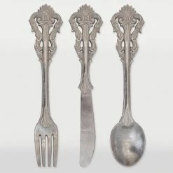 Coupon ⭐ Renwil Metal Ren-Wil Decadence Wall Decor - Set Of 3 - Raw Nickel ✔️