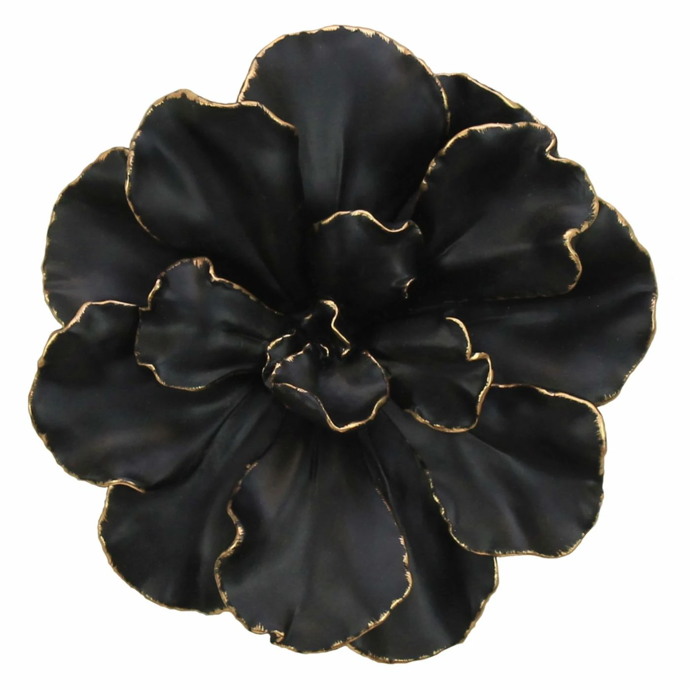 Top 10 π Wicker Sagebrook Home Black And Gold Flower Wall Accent π