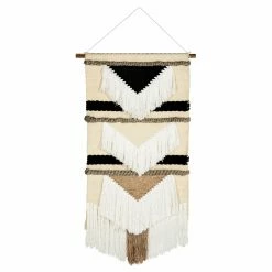 Cheap 🥰 Upholstered Safavieh Sedona Woven Black And White Wall Tapestry 🎉