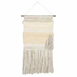 Top 10 ✔️ Upholstered HN Home Varlet Boho Woven White And Creme Wall Tapestry 👏