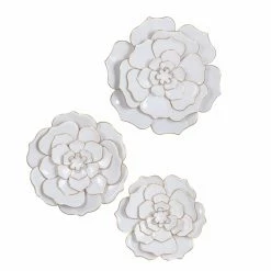 Wholesale 😍 StyleCraft Floral Metal Wall Accent - Set Of 3 🛒