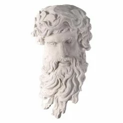 Brand new 🤩 Wicker Design Toscano Greek God Of The Sea Poseidon Wall Sculpture 🌟