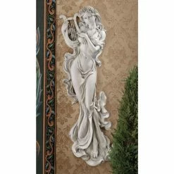 Coupon 🛒 Wicker Design Toscano Musical Muse Wall Sculpture ⭐