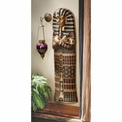 Best deal 🛒 Wicker Design Toscano King Tut Sarcophagus Wall Sculpture 👍
