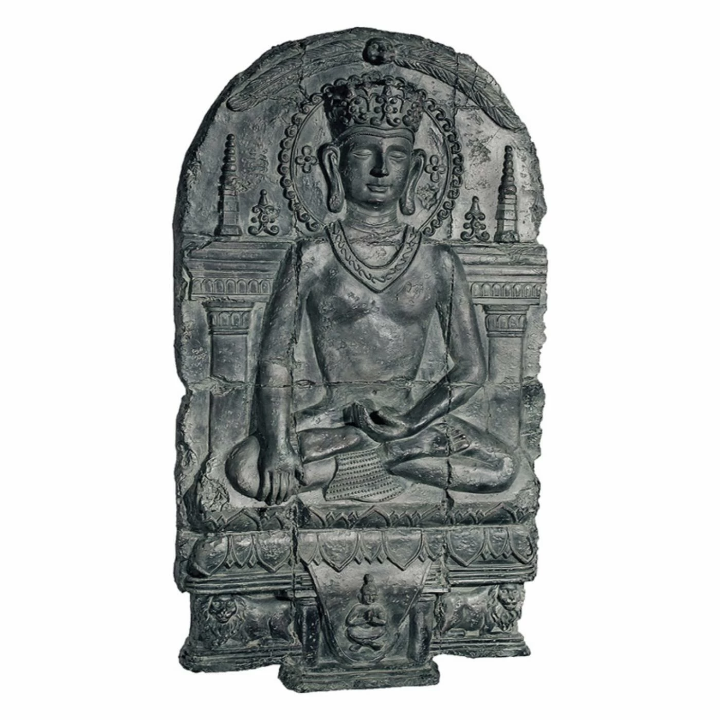 Outlet โค๏ธ Wicker Design Toscano Earth Witness Buddha Sculptural Wall Frieze โจ