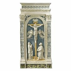 Outlet 🎁 Wicker Design Toscano Crucifixion Wall Sculpture 👏