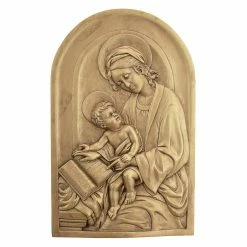 Best Sale 🎉 Wicker Design Toscano St. Anne Wall Sculpture 💯