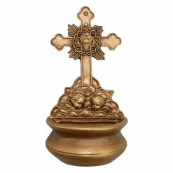 Best deal 😍 Wicker Design Toscano Most Sacred Heart Of Jesus Wall Font Sculpture 🎉