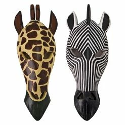 Deals 🤩 Wicker Design Toscano Tribal-Style Animal Wall Mask 🛒