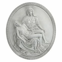 Flash Sale 😍 Wicker Design Toscano Pieta Wall Sculpture 🔔