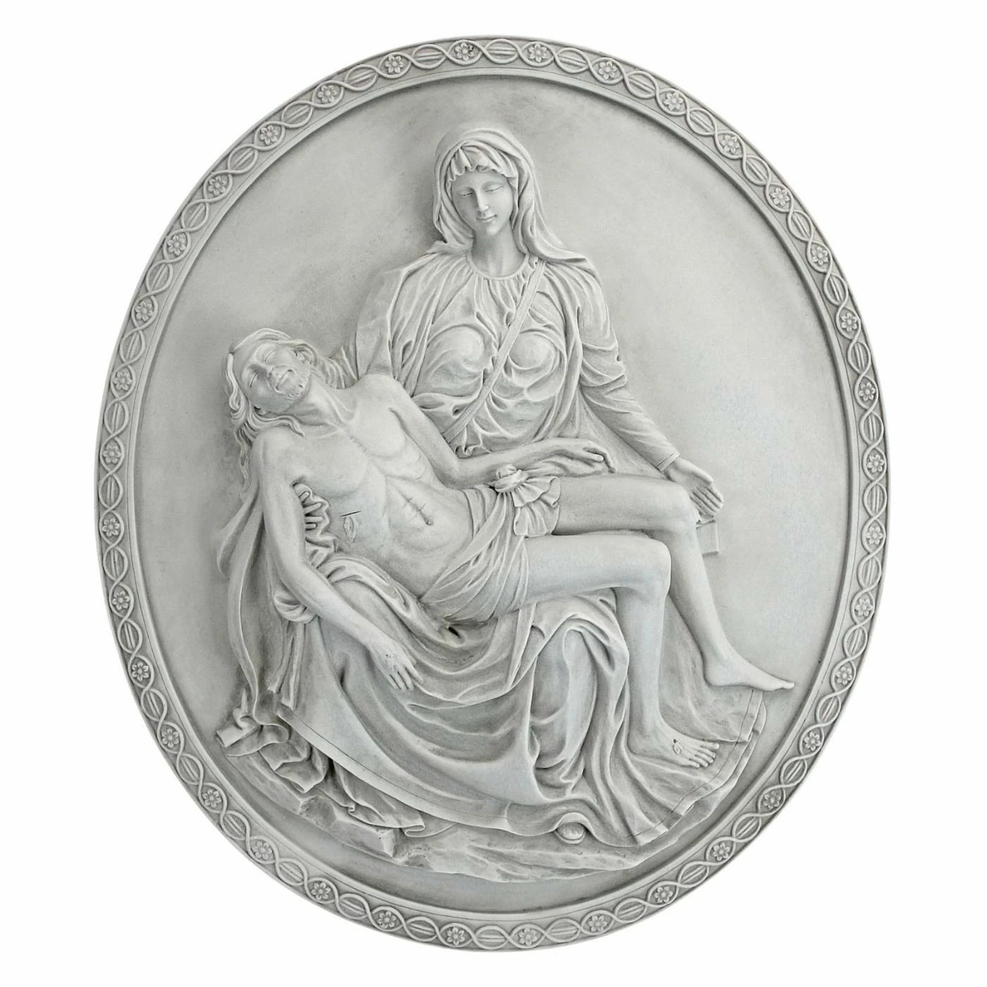 Flash Sale 😍 Wicker Design Toscano Pieta Wall Sculpture 🔔