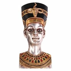 Discount ❤️ Wicker Design Toscano Nefertiti Egyptian Wall Sculpture 🎁