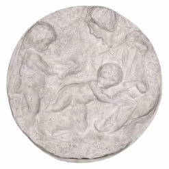 Best Sale 🧨 Wicker Design Toscano The Virgin And Child With The Infant St. John Wall Sculpture 🔥