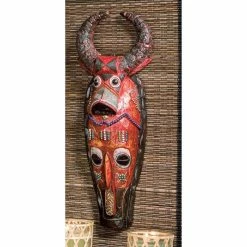 Wholesale ⌛ Wicker Design Toscano Masks Of The Congo Wall Sculpture 🥰