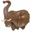 New 🌟 Resin Design Toscano Exotic African Elephant Trophy Head Wall Mount Sculpture ✨