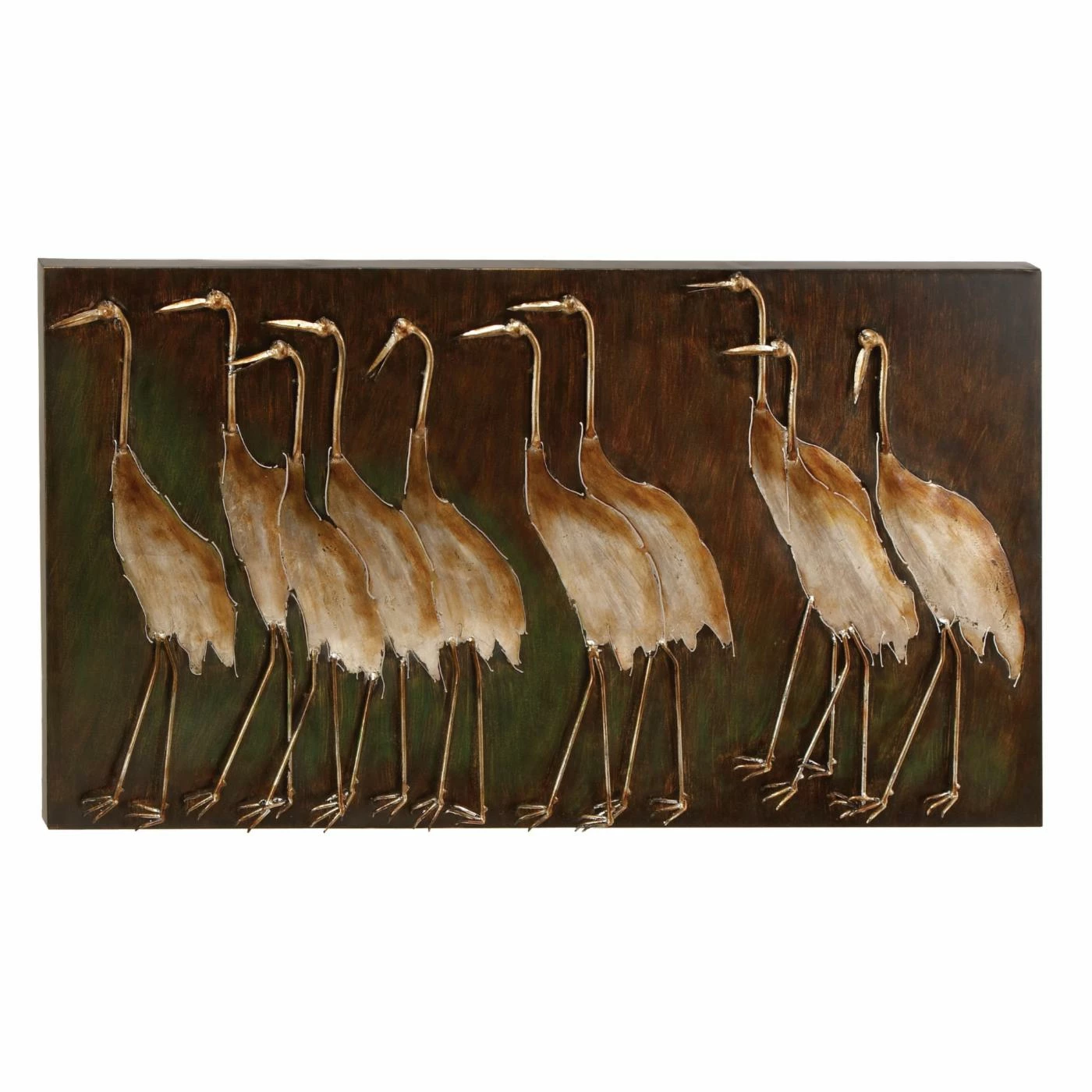 Best Sale ๐คฉ Metal DecMode Standing Herons Wall Sculpture ๐ฅ