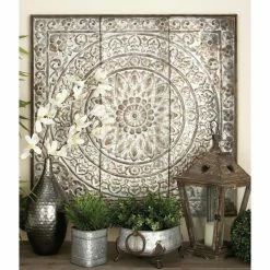 Best Pirce 🎉 DecMode Metal Floral Wall Sculpture ✔️