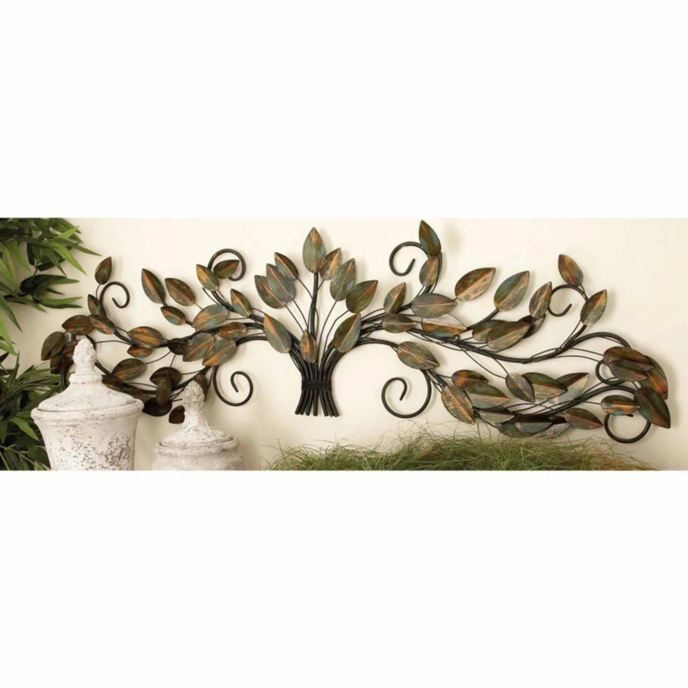 Cheap ๐ DecMode Metal Wall Sculpture - Brushed Patina Branch Bundle โ