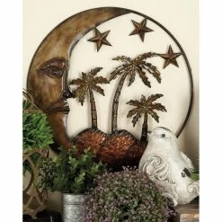 Best deal ⭐ DecMode Metal Moon & Stars Wall Sculpture 🧨