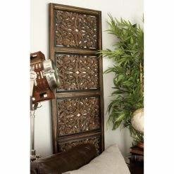 Wholesale 👏 DecMode 72 In. Wooden Wall Panel 🌟