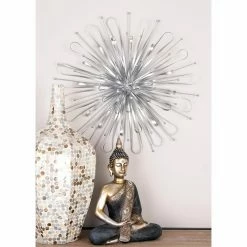 Deals 🥰 Metal DecMode Loopy Puff Ribbon Wall Sculpture - Set Of 3 👏