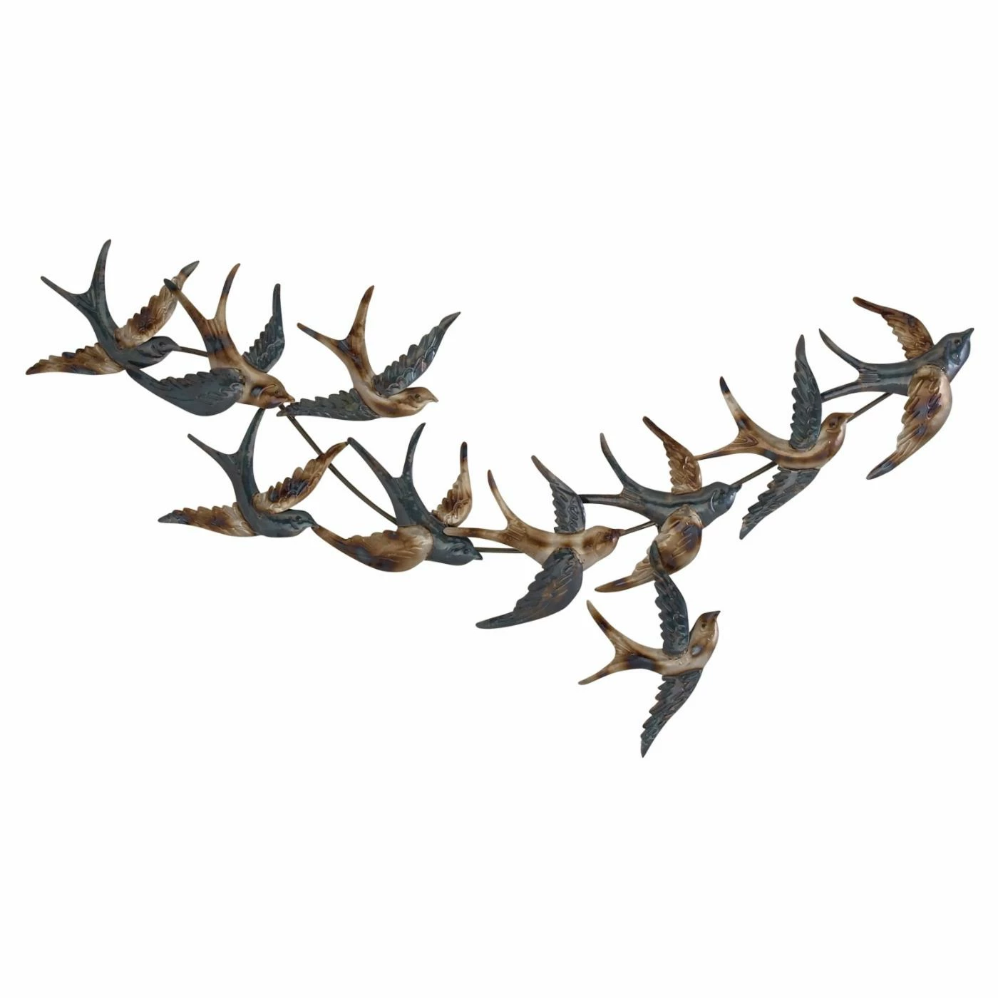 Outlet 🔥 DecMode Metal Bird Wall Sculpture 😀